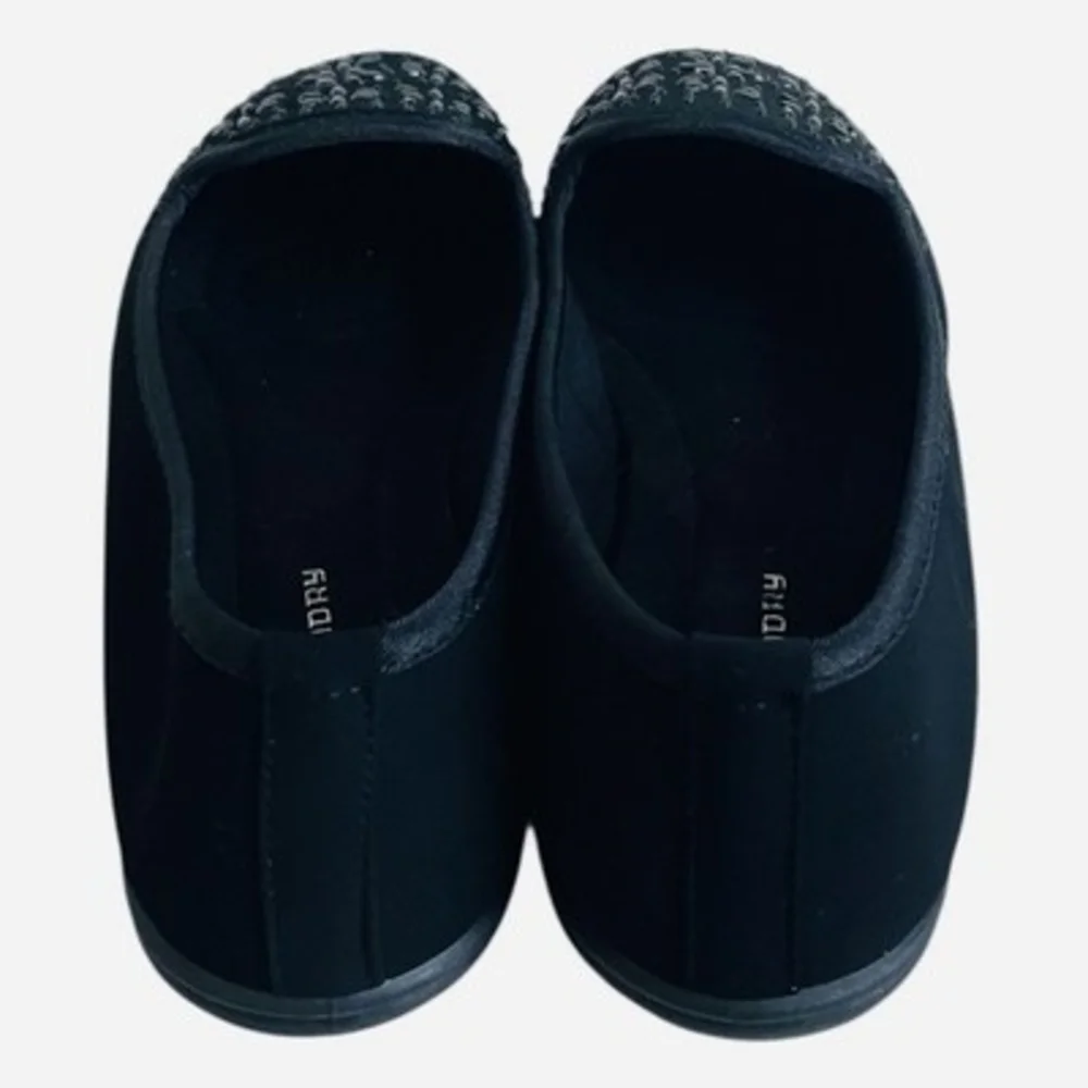 CL by Chinese Laundry Black Sparkle Loafers Womens Size 9.5 Excellent Condition